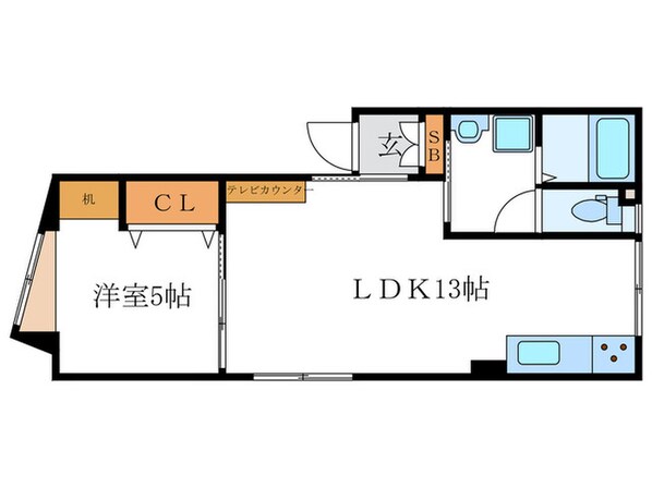 メゾン澤田の物件間取画像